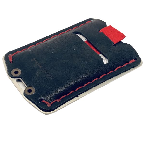 Savannah Slim Wallet – Black & Red - Image 3